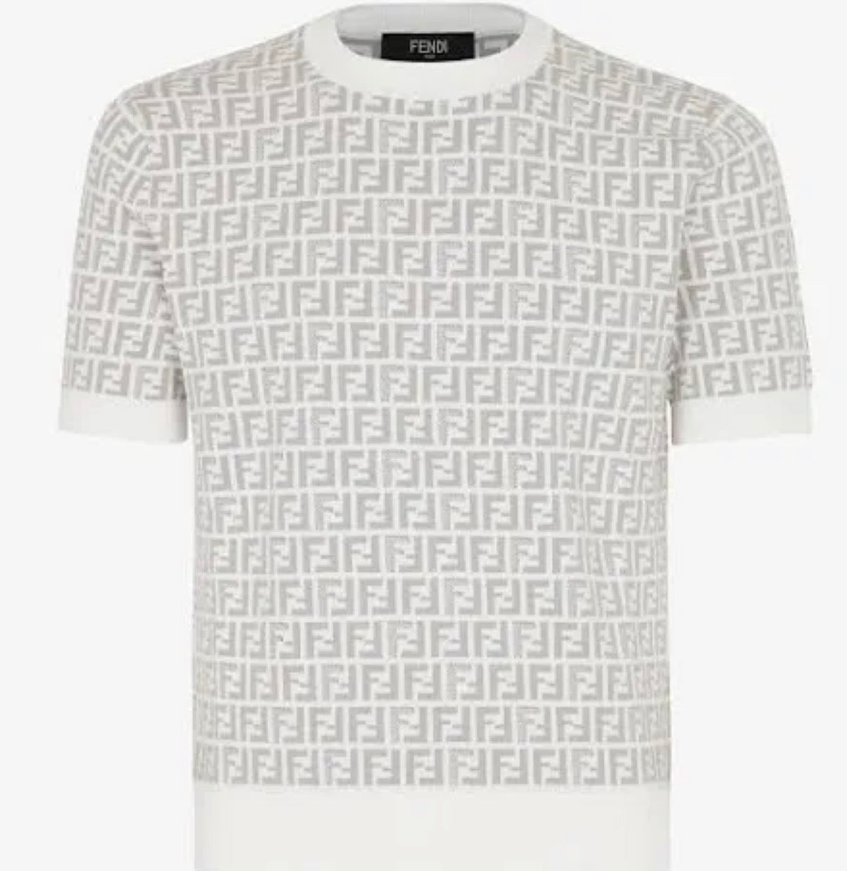T shirt fendi blanc