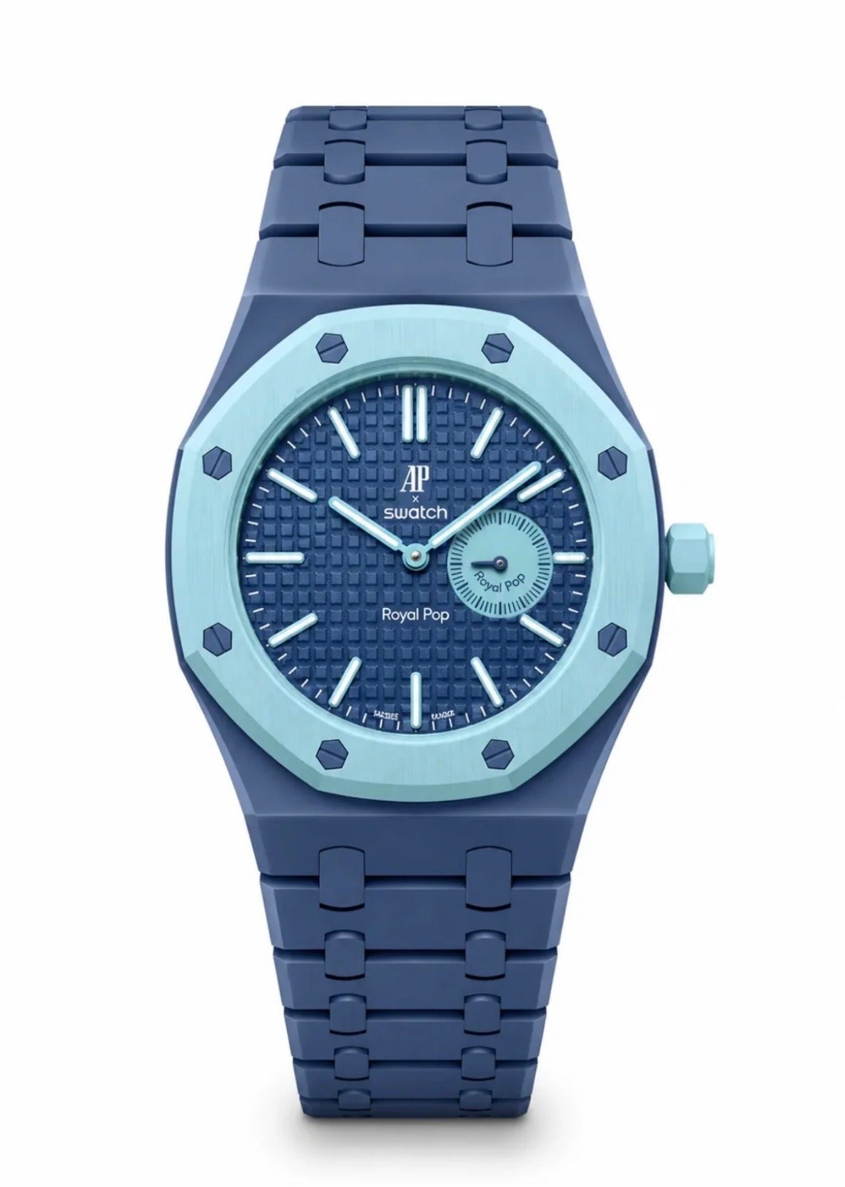 AP x Swatch bleu
