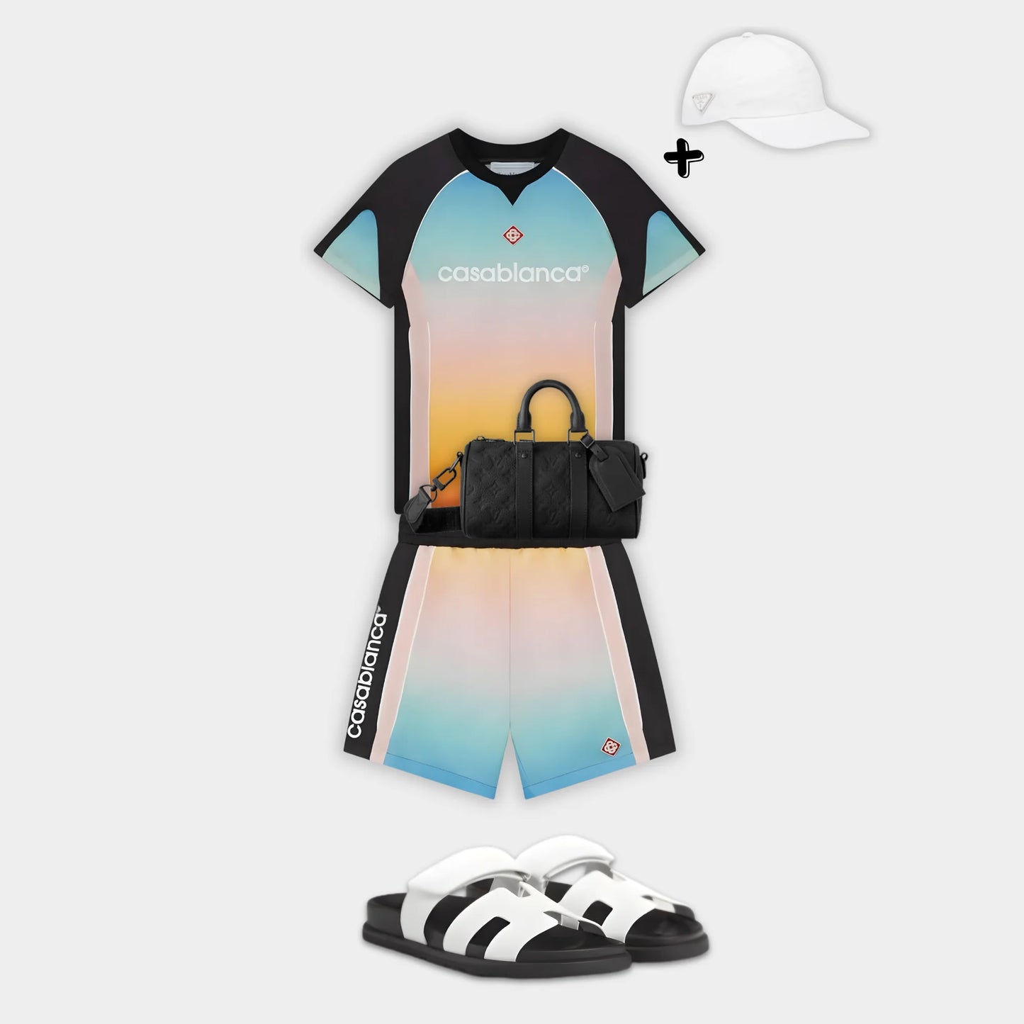 Outfit Casablanca + chaussure +accessoires